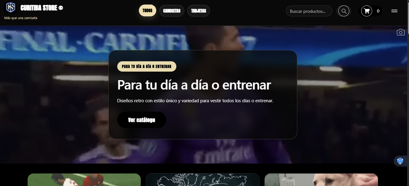 Captura de CuritibaStore